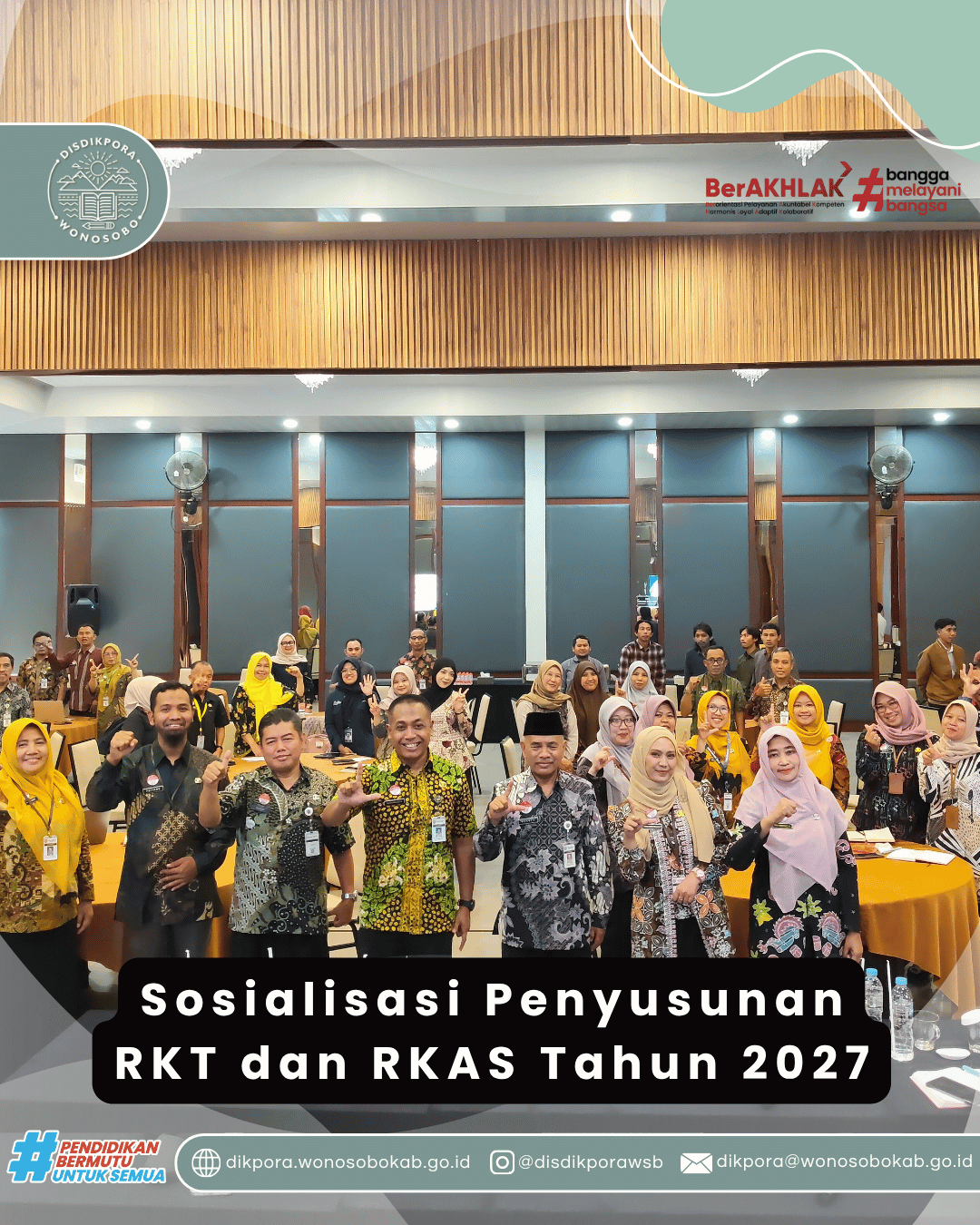 Sosialisasi Penyusunan RKT dan RKAS Tahun 2027