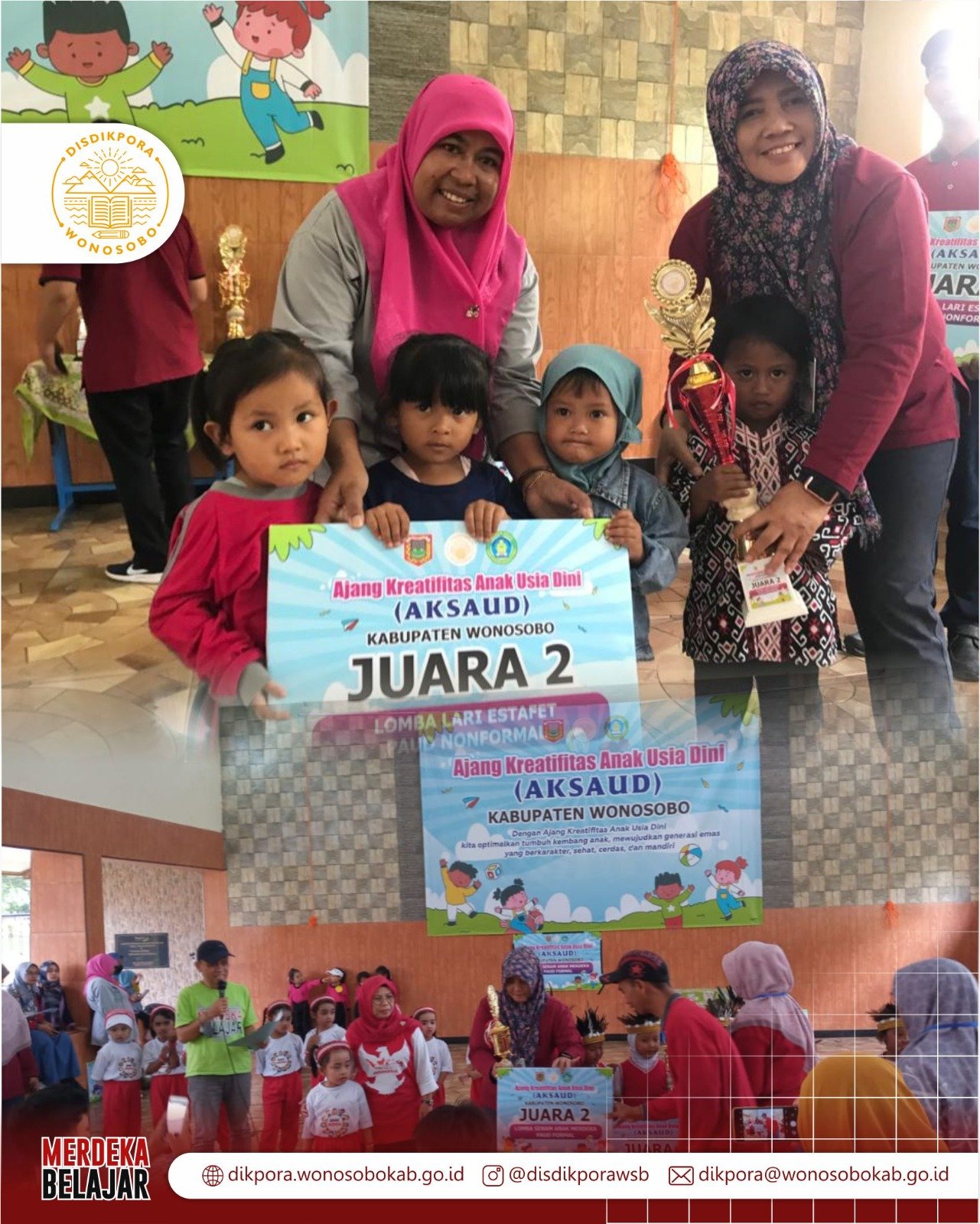 Ajang Kreatifitas Anak Usia Dini (AKSAUD) Tahun 2023