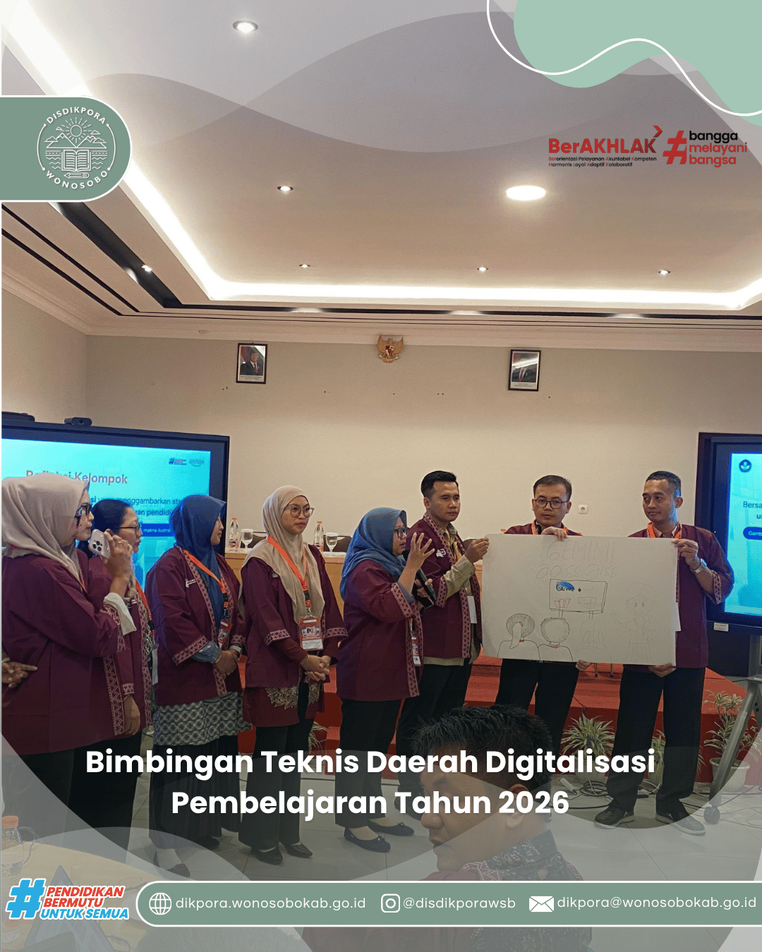 Bimbingan Teknis Daerah Digitalisasi Pembelajaran Tahun 2026