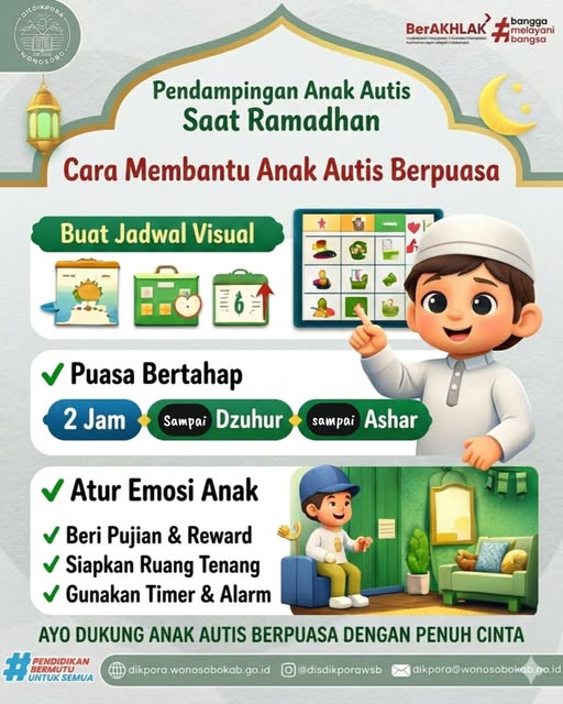 Panduan Puasa Ramadhan untuk Anak Autisme