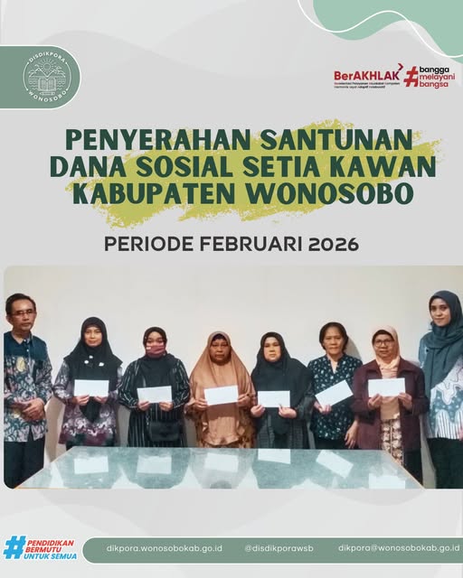 Penyerahan Santunan Dansos Setia Kawan Periode Februari 2026