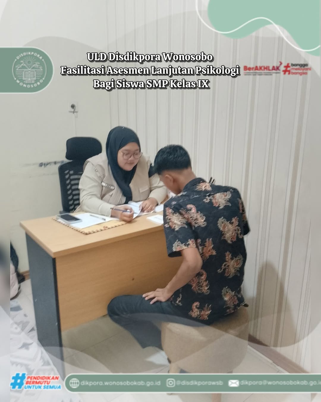 Asesmen Lanjutan Psikologi bagi Peserta Didik Berkebutuhan Khusus Kelas IX SMP